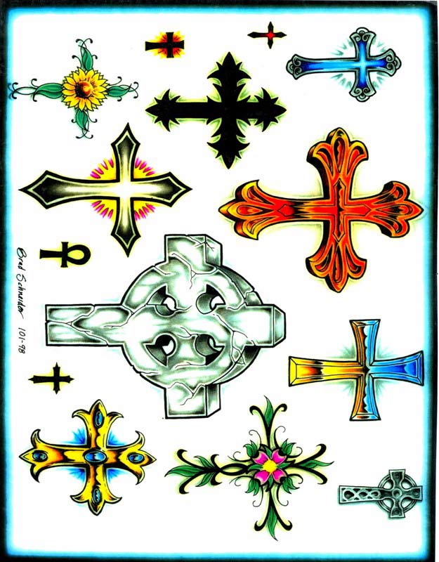 十字架纹身图片内容图片分享