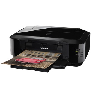 佳能（CANON）腾彩PIXMA iP4980 彩色喷墨时尚照片打印机光盘盘面打印 数码相机直接打印 5色独立式墨水盒