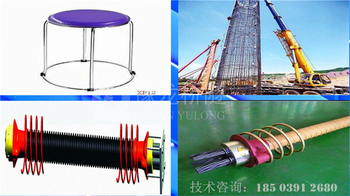 天津市螺施筋制作机械钢筋螺旋成型方案