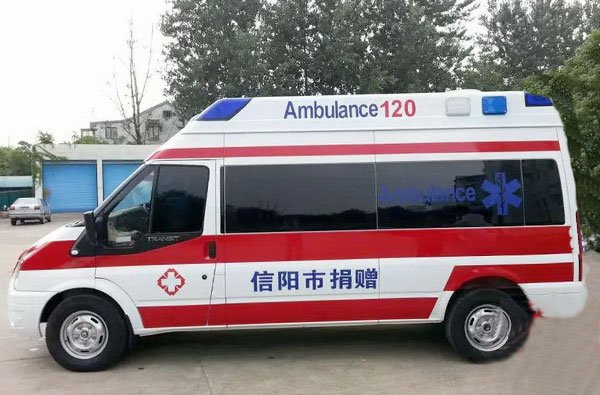 渭南短轴中顶v348救护车厂家直销
