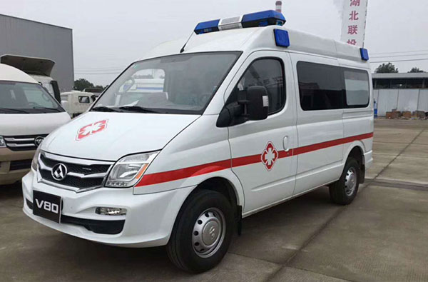新疆负压型v80救护车报价