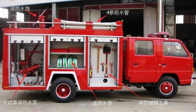 江西江铃2吨消防车多少钱