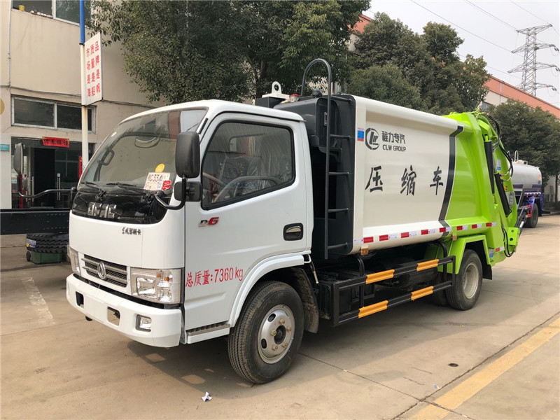 郑州20吨后装翻斗式压缩垃圾车