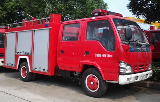 青海五十铃3吨消防车厂家