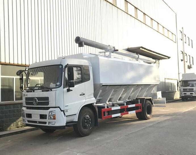 东风天龙40方15吨牛饲料车多少钱一辆程力制造在线咨询