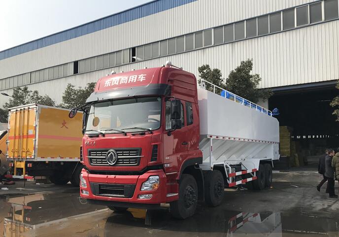 甘肃14吨拉散装饲料的轻卡车行情价格程力公司在线咨询