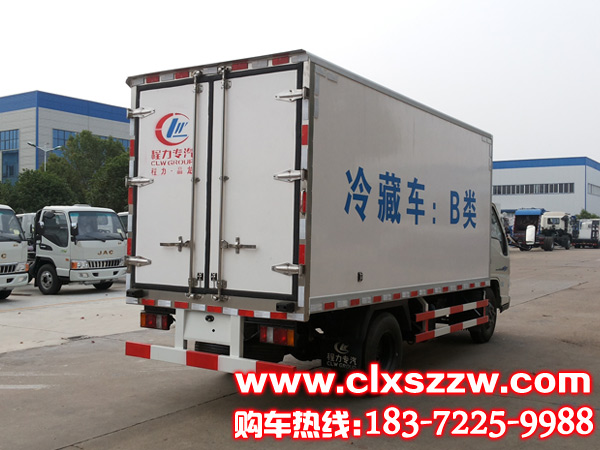 福建龙岩新罗4米2冷藏车生产厂家