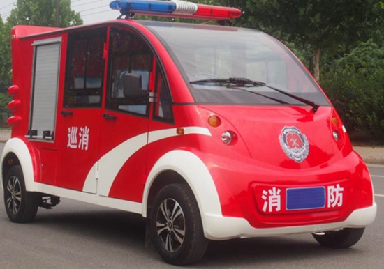 黑龙江校园用电动消防车特点