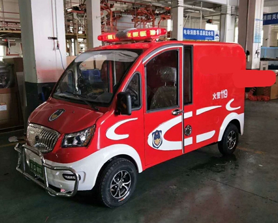 重庆厂区用电动应急消防车参数