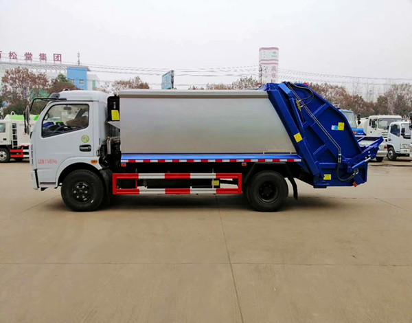 新疆东风8吨压缩垃圾车生产厂家