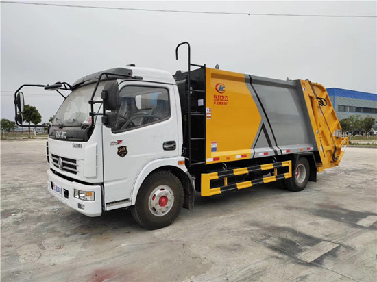 福州10吨电动压缩式垃圾车