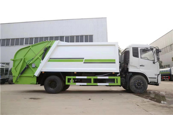 忻州8吨挂桶式后翻压缩垃圾车