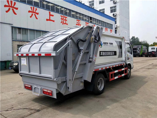 安庆小型侧挂式压缩垃圾车