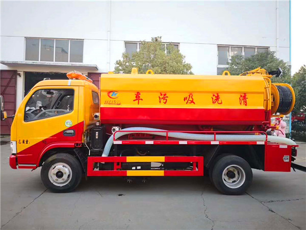 上海程力吸污车5吨报价单